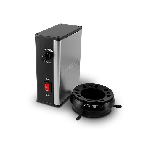 Scienscope IL-LED-R2E 8-Point Adjustable LED Ring Light Side Photo